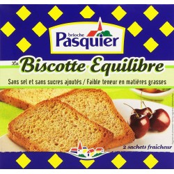 PASQUIER R Biscottes Equilibre 36 Tranches 300g