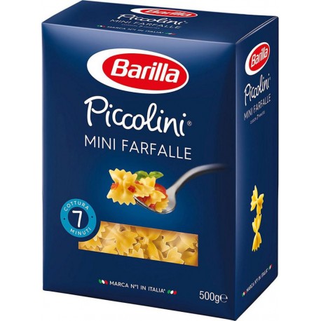 Barilla Piccolini Mini Farfalle 500g (lot de 5)