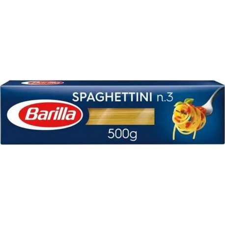 Barilla Spaghettini n.3 500g (lot de 3)