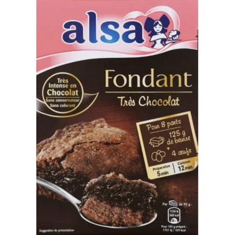 ALSA FONDANT TRES CHOCOLAT 480g