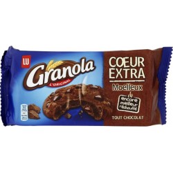 LU Granola L’Original Coeur Extra Moelleux Tout Chocolat 182g (lot de 6)