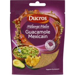 Ducros Mélange Malin Guacamole Mexicain à Saupoudrer 20g (lot de 8)