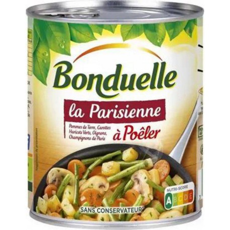 BONDUELLE La Parisienne à Poêler 600g (lot de 10)