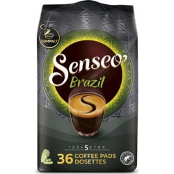 Dosette Senseo Brazil 100% Arabica - 36 dosettes compostables