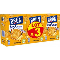 Belin Crackers Monaco Emmental 3x100g