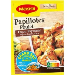 Maggi Aide culinaire papillote Mijoté paysan 32g