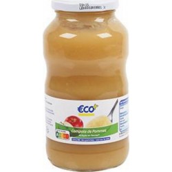 Compote pommes Eco+ Allégées sucres 720g