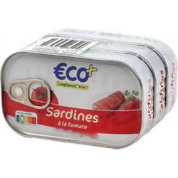 Sardines à la tomate Eco+ 375g