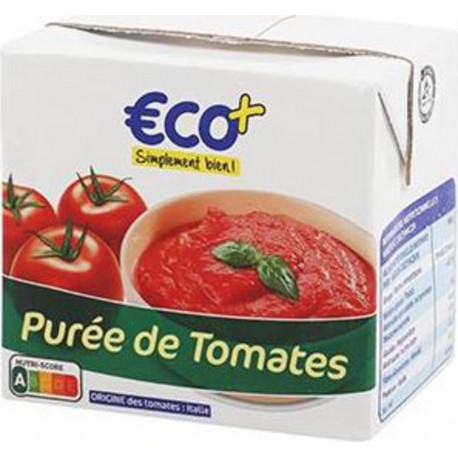 Purée de tomate Eco+ Brique 500g