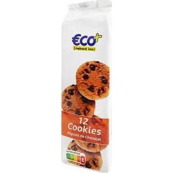 Cookies Eco+ Pépites de chocolat 200g