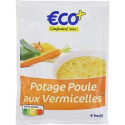 Potage poule aux vermicelles Eco+ 56g