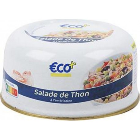 Salade Americaine Eco+ Au thon 280g