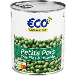 Petits pois très fins Eco+ 560g