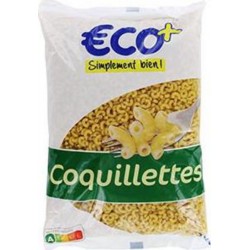 Pâtes Eco+ Coquillettes 1Kg