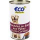 Bouchées pour chiens Eco+ Boeuf pâte carottes 1,250Kg