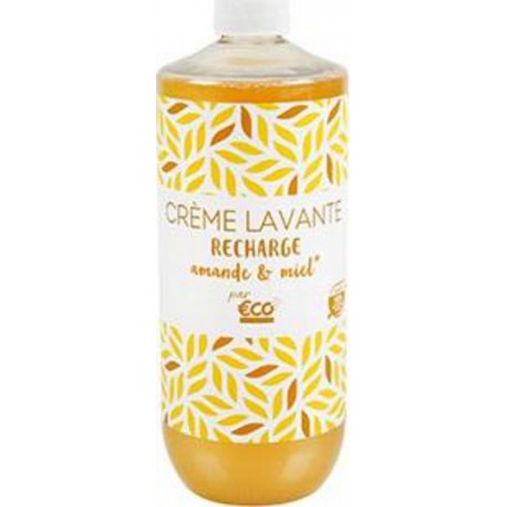 Recharge crème lavante Eco+ Amande miel 750ml