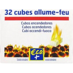 Cubes allume-feu Eco+ x32