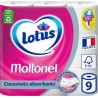Lotus Moltonel Papier toilette Aqua Tube Blanc x9 (lot de 2)