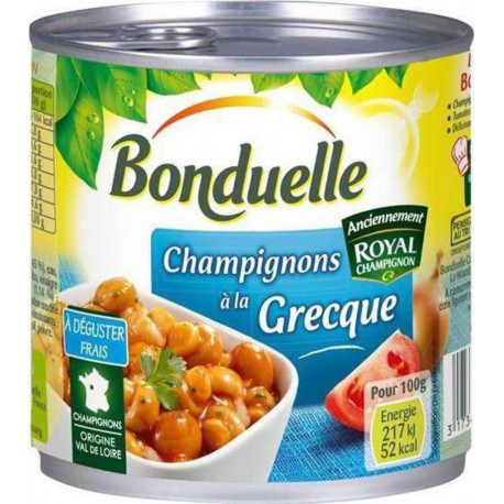 Bonduelle Champignons De Paris à la Grecque 400g