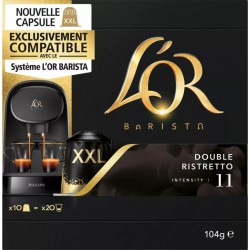 L'Or Café Capsules Barista Double Ristretto x10 104g