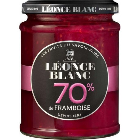 LEONCE BLANC FRAMBOISE 70% SUCRE 320g