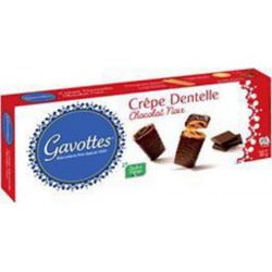 GAVOTTES Crêpe Dentelle CHOCOLAT NOIR 90g (lot de 6)