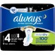 Always Serviettes hygiéniques Ultra nuit secure night x9 paquet 9 serviettes