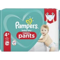 PAMPERS PAMPER B.DRY PANTS GNT T4+ X39