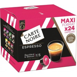 Carte Noire Capsules Espresso n°5 x24 192g