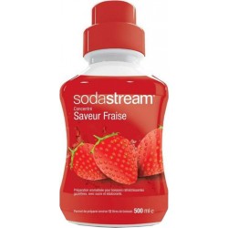 Sodastream Concentré Saveur Fraise 500ml (lot de 3) 3001901
