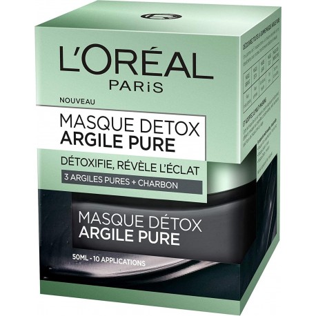 L'Oréal MASQUE DETOX ARGILE PURE CLAY 50ml