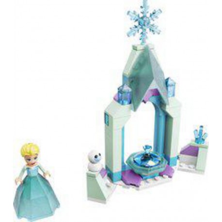 LEGO COUR CHATEAU FROZEN ELSA