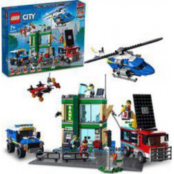 LEGO COURSE POURSUITE POLICE BANQUE