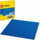 LEGO PLAQUE CONSTRUCTION BLEUE