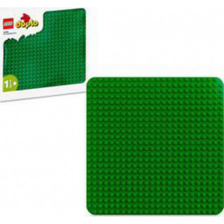 LEGO PLAQUE CONSTRUCTION VERTE