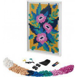 LEGO PUZ ART FLORAL LEGO