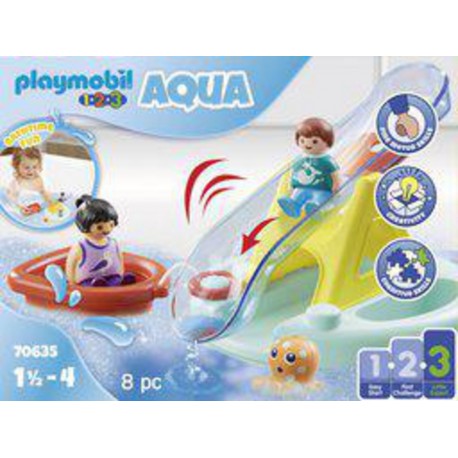 Playmobil 70635 ILOT TOBOGGAN AQUATIQUE