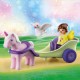 Playmobil 70401 CALECHE + LICORNE ET FEE 1.2.3