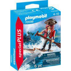 Playmobil 70598 PIRATE AVEC BEBE REQUIN SPE+