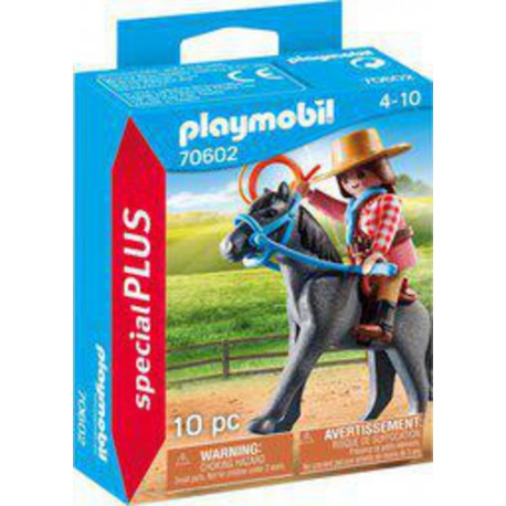 Playmobil 70602 CAVALIERE ET CHEVAL SPE+