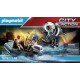 Playmobil 70782 POLICE REACTEUR DORSAL CANOE