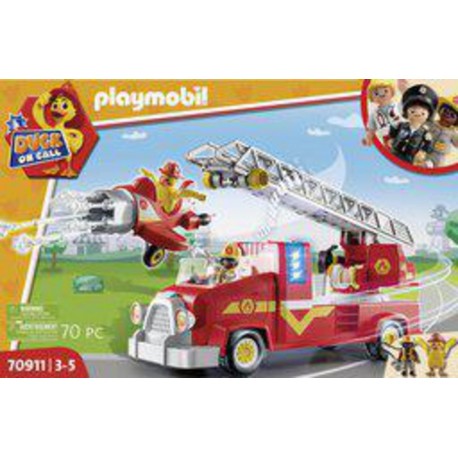 Playmobil 70911 CAMION POMPIER DUCK ON CALL