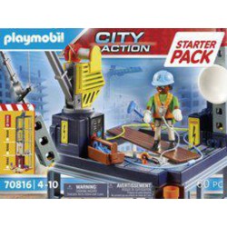 Playmobil 70816 STARTER PACK PLATEFORME CONSTR