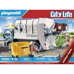 Playmobil 70885 CAMION POUBELLE + EFFET LUMINEUX