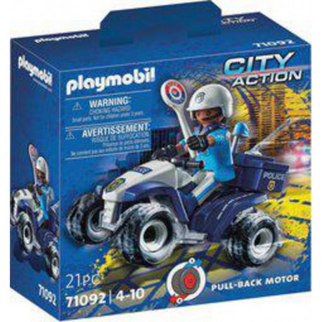 Playmobil 71092 POLICIER ET QUAD