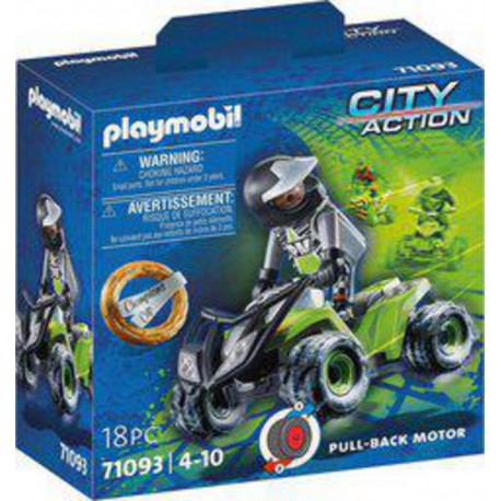 Playmobil 71093 PILOTE DE COURSE ET QUAD