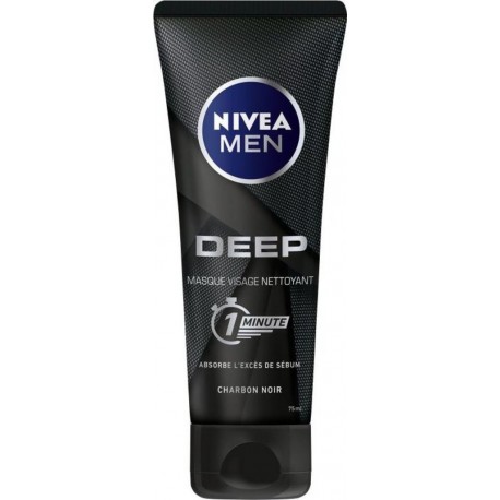 NIVEA MEN MASQUE VISAGE 3EN1 DEEP 75ml