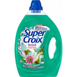 Super Croix Liquide Brésil Tonifiant Coco Verde Et Fleur De Passion 2,150L (lot de 2)