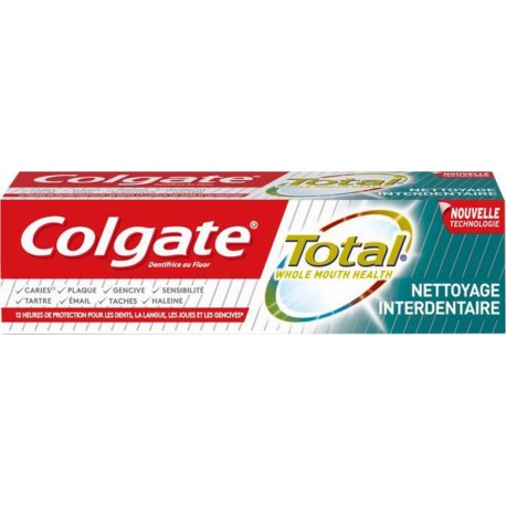 Colgate Dentifrice Total Nettoyage interdentaire 75ml