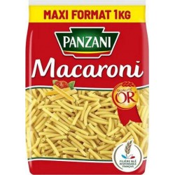 Panzani Macaroni 1Kg (lot de 5)